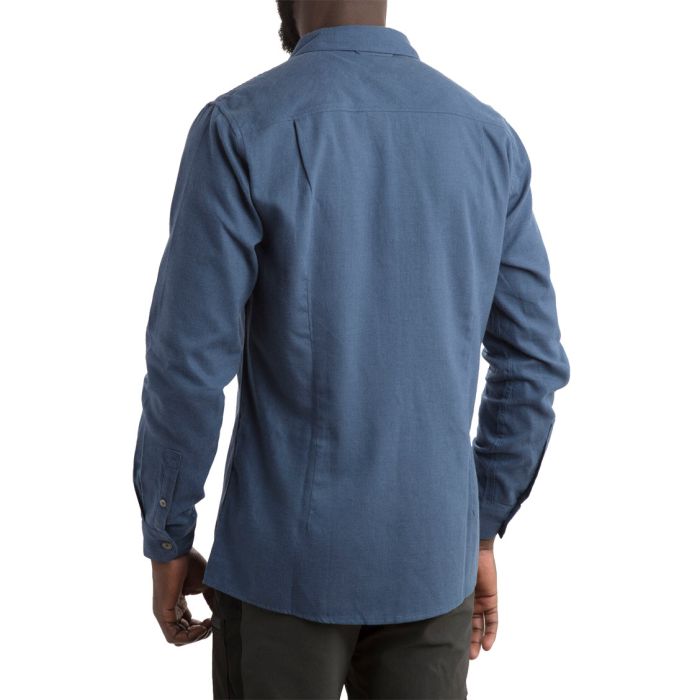 Ekren Solid LS Shirt Men herrekjorte