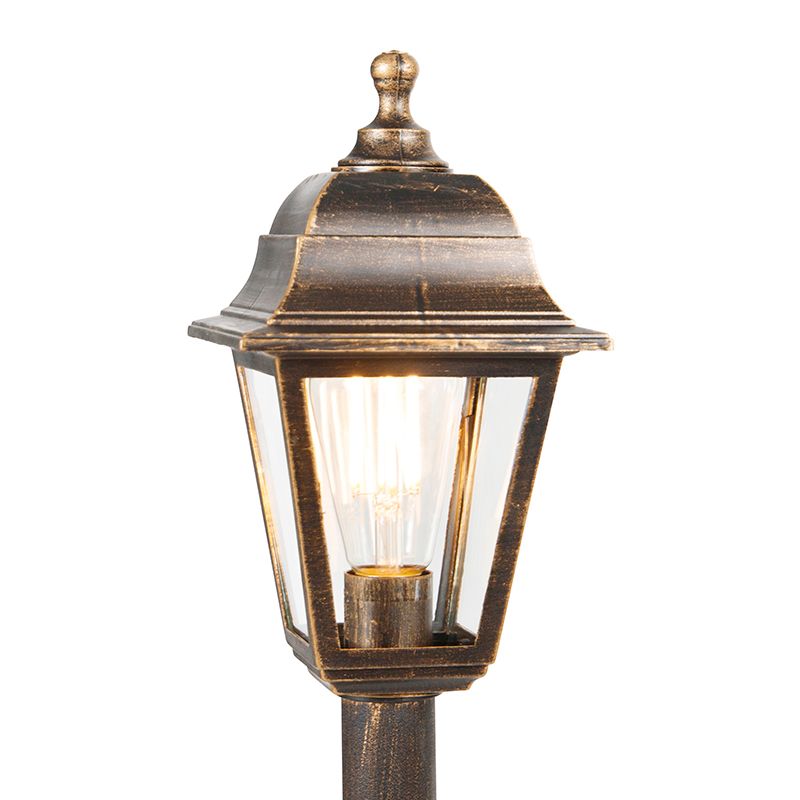 Klassieke lantaarn antiek goud 122 cm IP44 - Capital