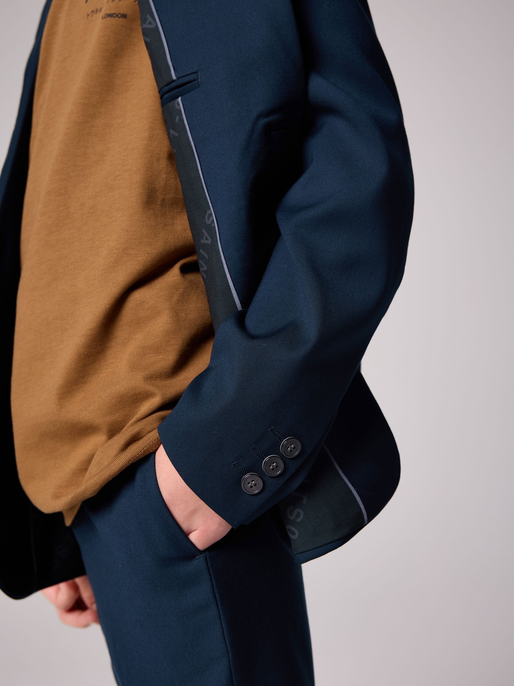 smALLSAINTS Boys Slim Fit Moad Suit Jacket