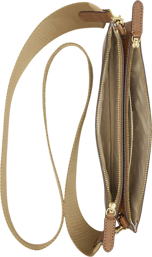 Lauren Ralph Lauren NTRL SMTH/WEB-LANDYN-CXB-MED Lauren tan
