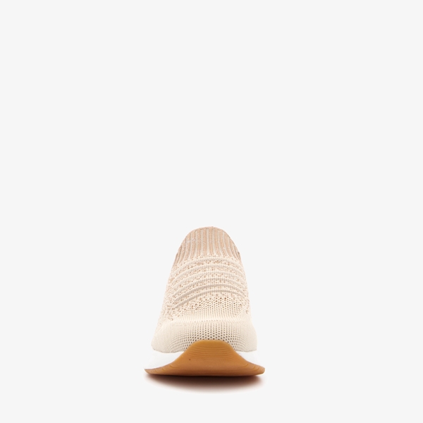 Hush Puppies dames sok sneakers beige