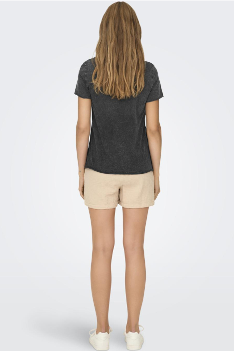 Only zwarte dames t-shirt