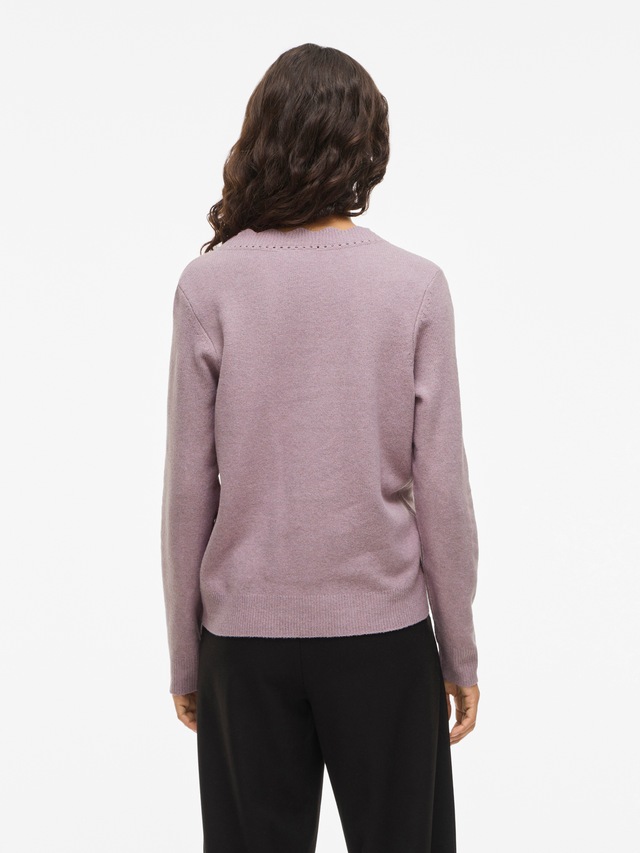 Vila V-Ausschnitt-Pullover »VINIKOLINA V-NECK L/S KNIT TOP - NOOS«