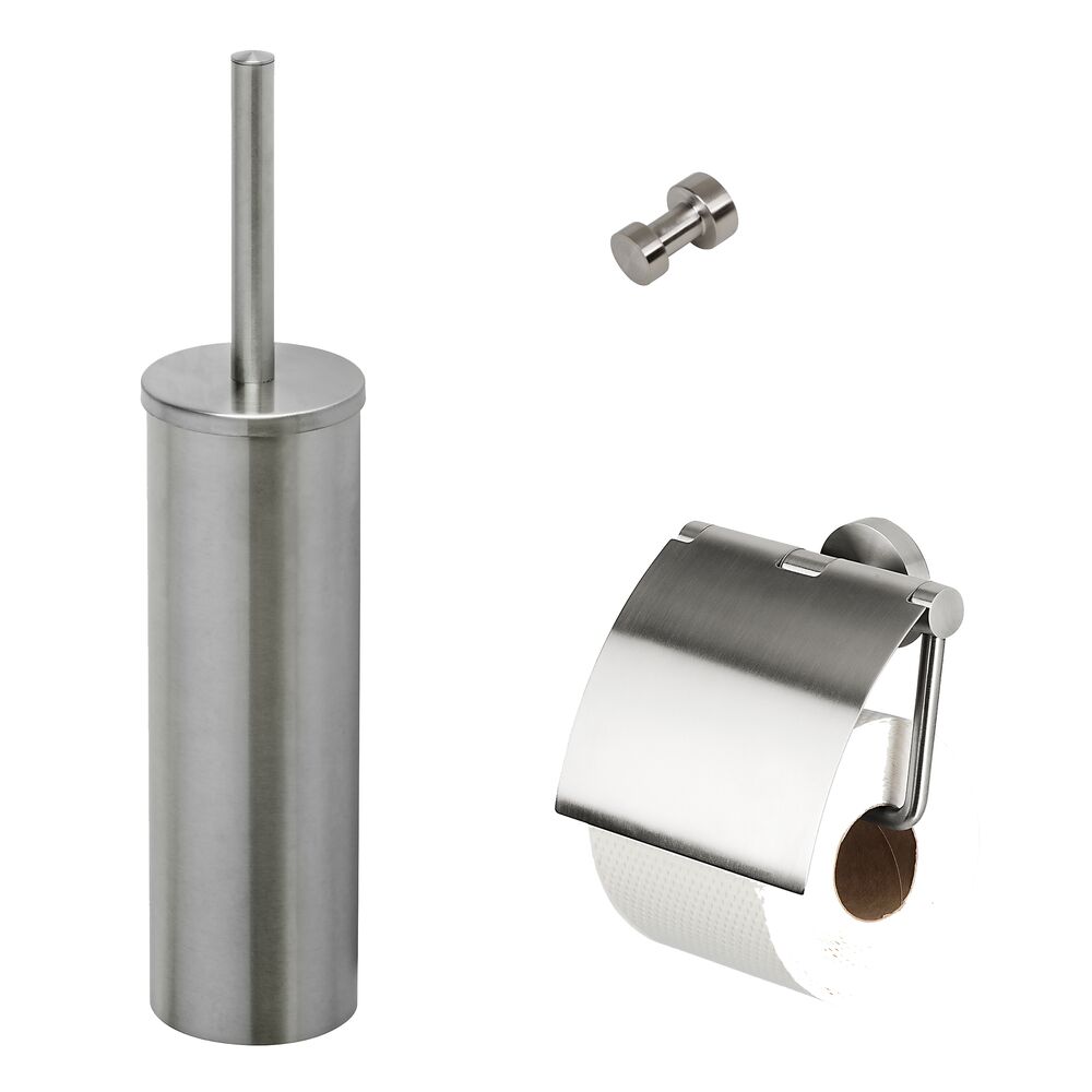 Geesa Nemox toiletaccessoireset RVS geborsteld