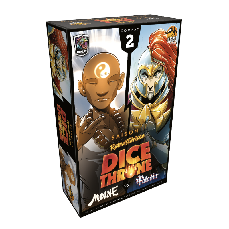Dice Throne S1 : Moine Vs Paladin