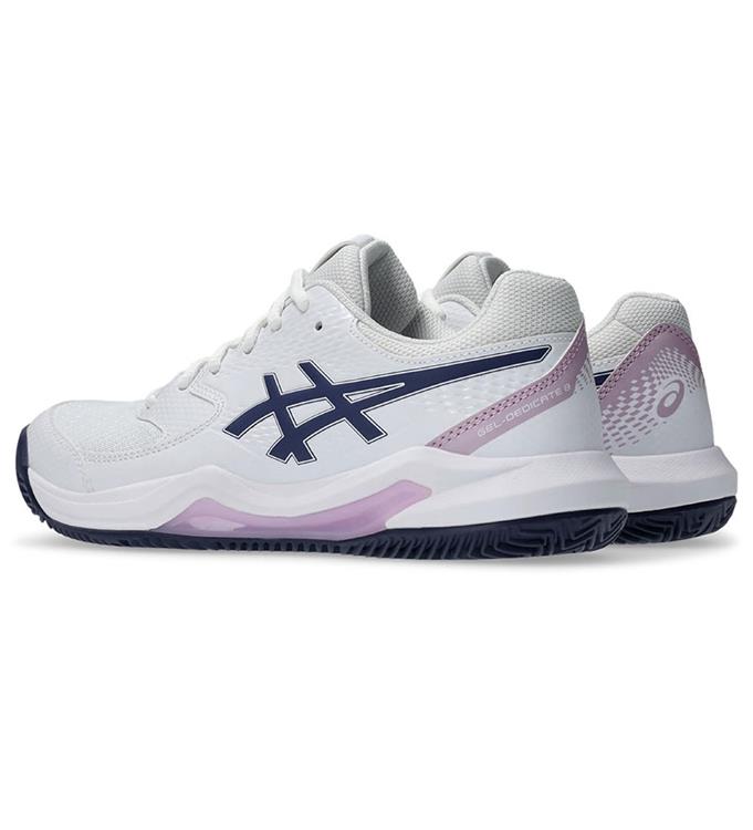 ASICS GEL-DEDICATE 8 CLAY 1042A255 WHITE-INDIGO-FOG