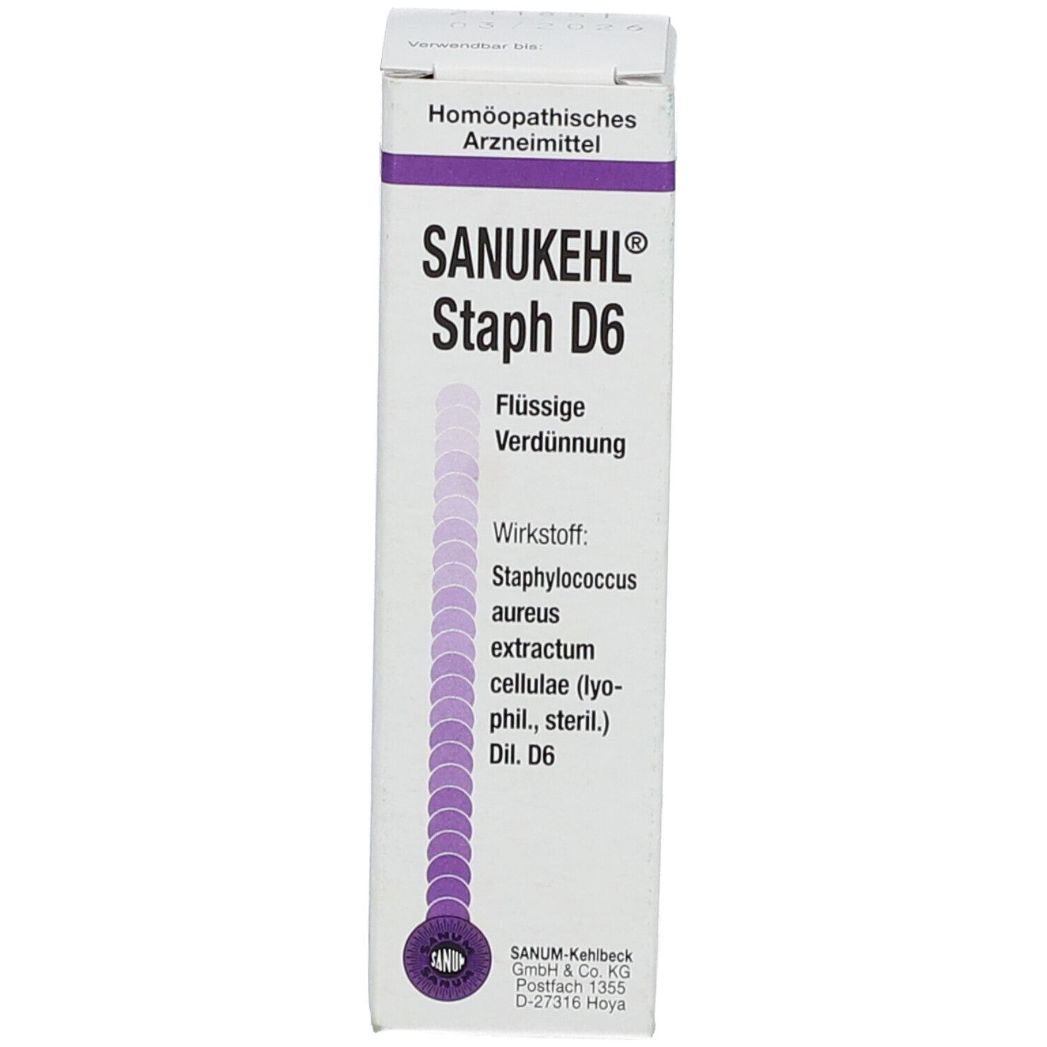 Sanukehl® Staph D6