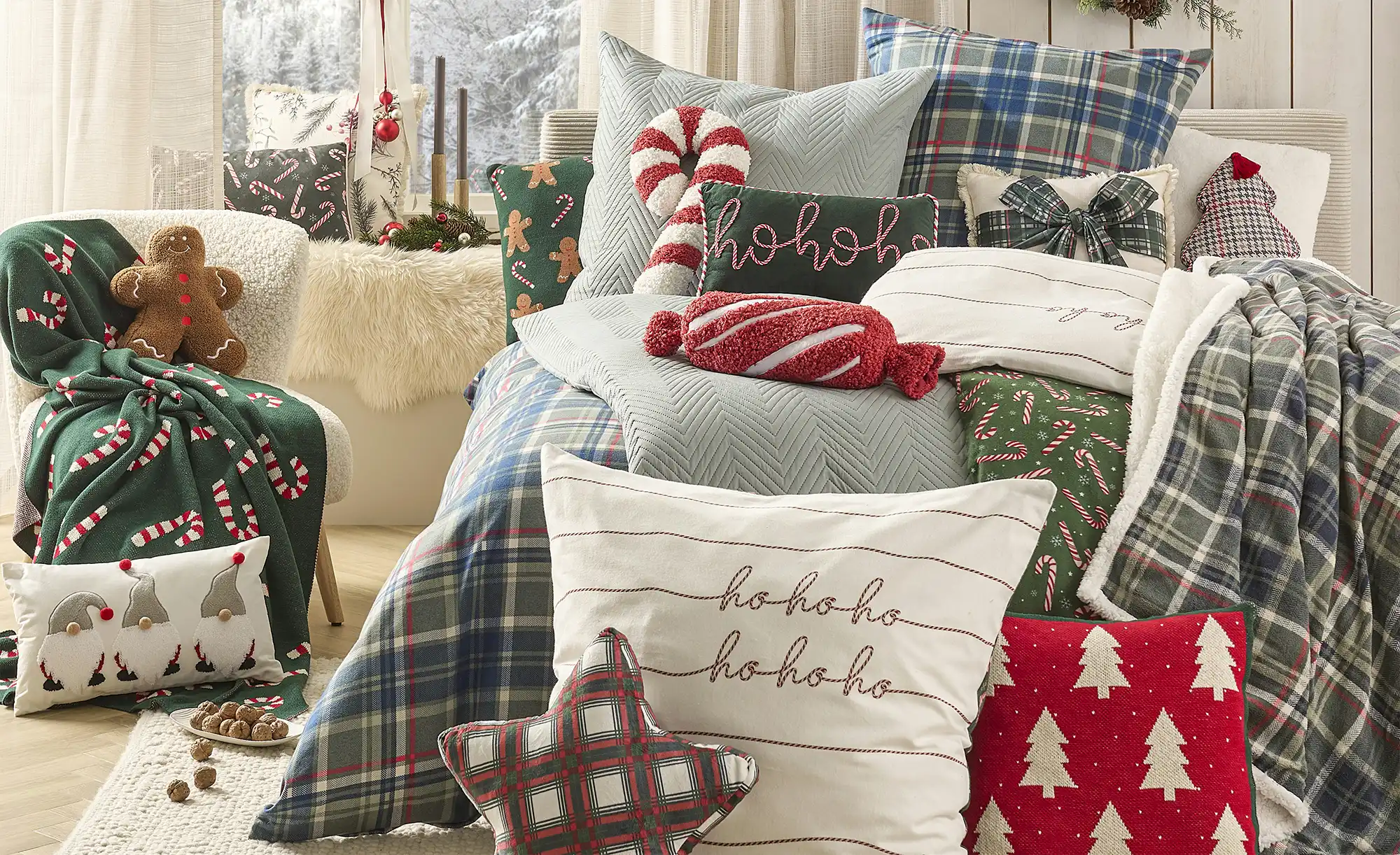 como Plaid Weihnachten
