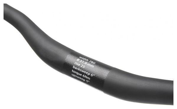 Cintre Carbone Neatt Oxygen 780 mm 31.8 mm Noir Bleu