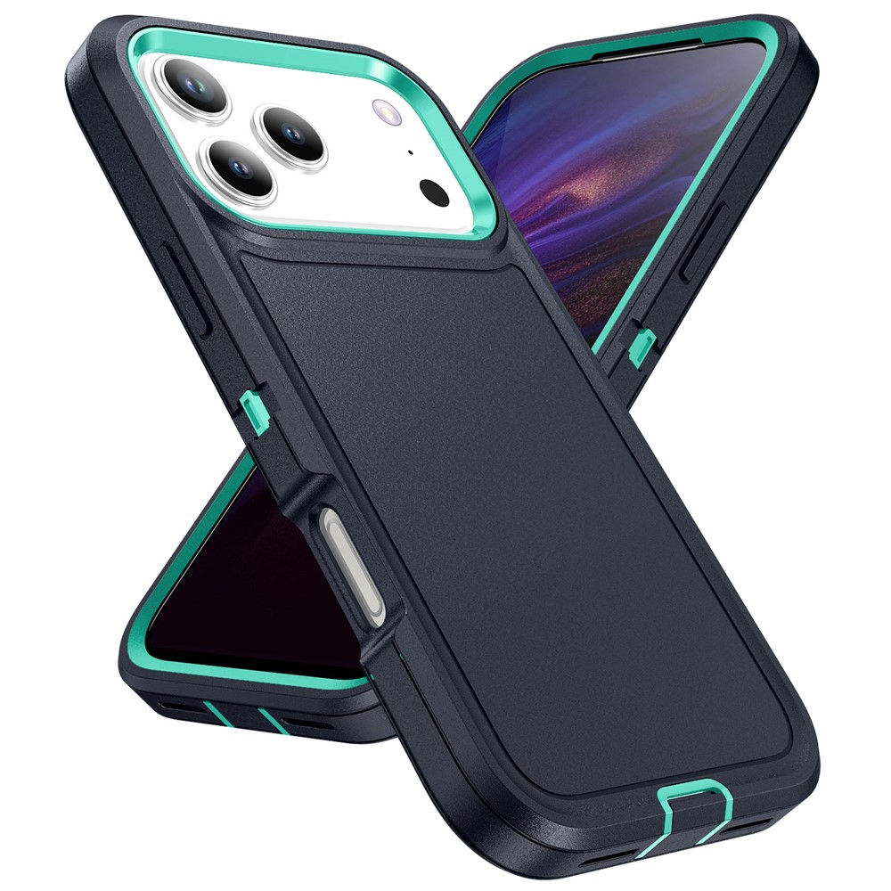 iPhone 17 Pro Outdoor Hybrid Schutz Hülle Defender - Türkis