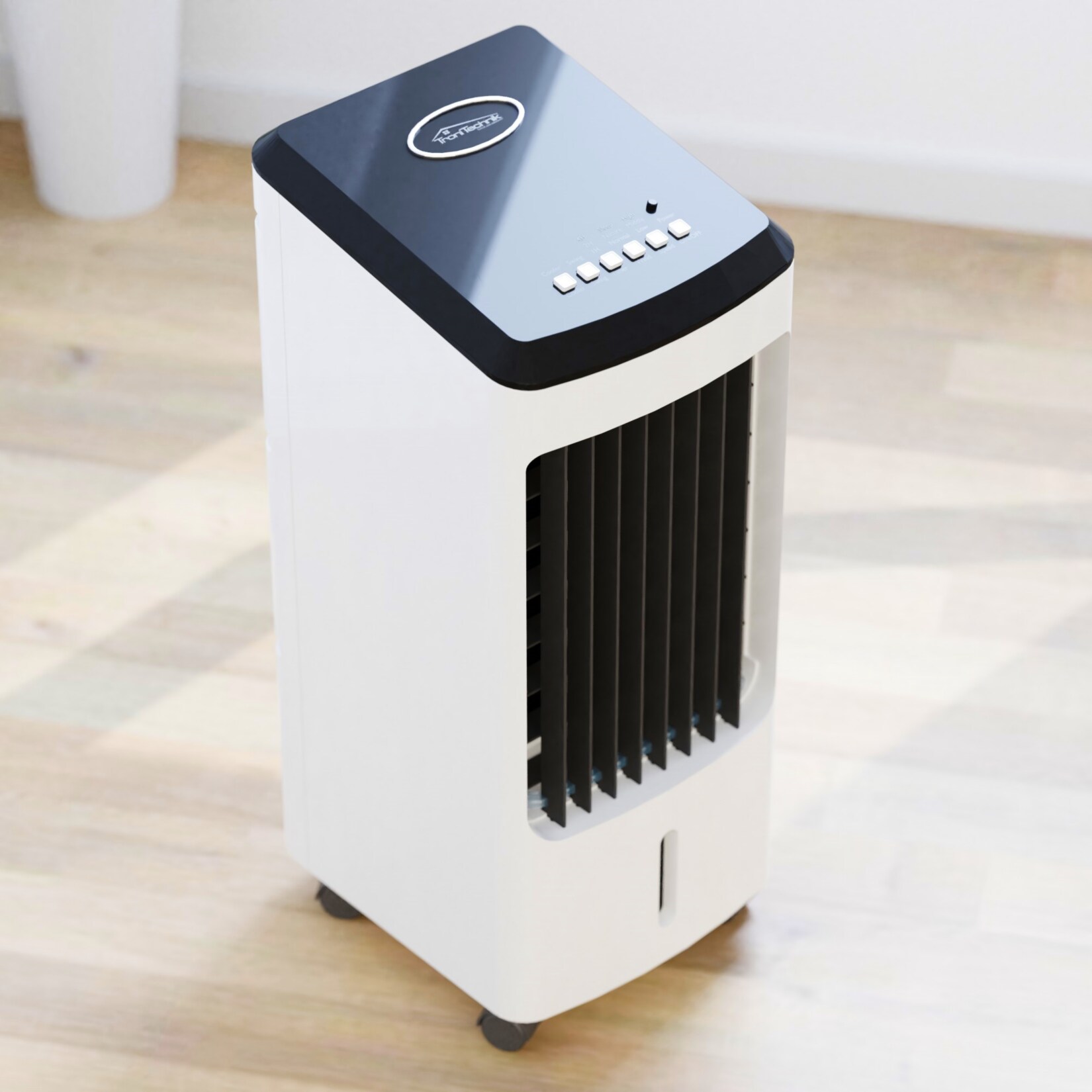 TroniTechnik® Mobiles Klimagerät 4in1 Klimaanlage Luftkühler LK03 Ventilator, inkl. Fernbedienung, Filter, 3in1 Air Cooler