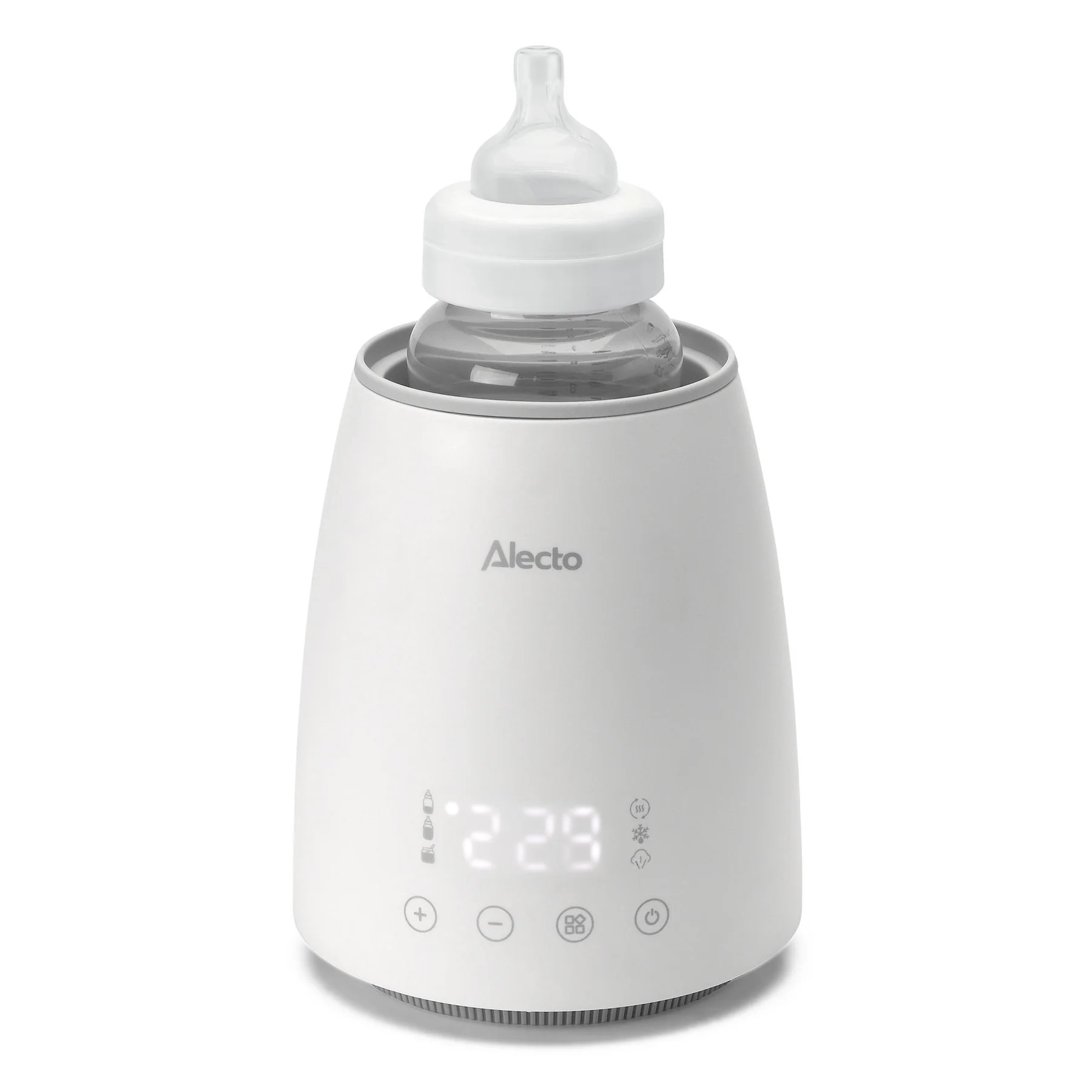 Baby Flaschen Wärmer Brei Warmhalter mit Sterilisation / Auftaufunktion / Display (BW900) - Weiss