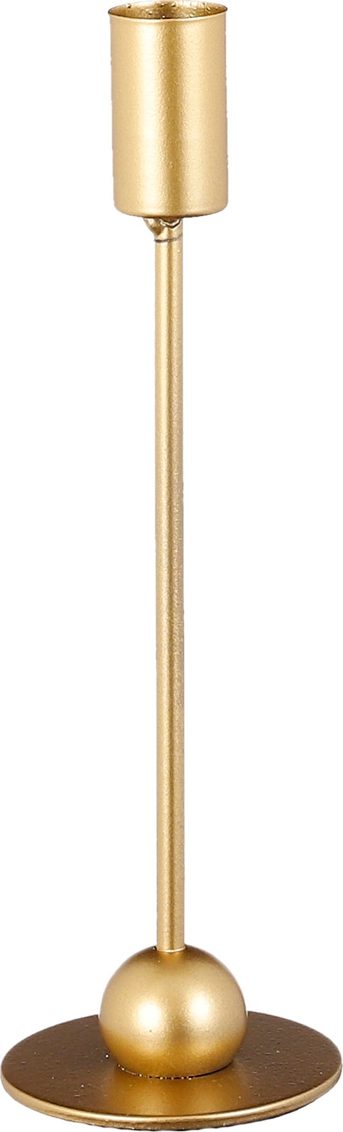 Mica Decorations kandelaar goud D 7 H 22 cm