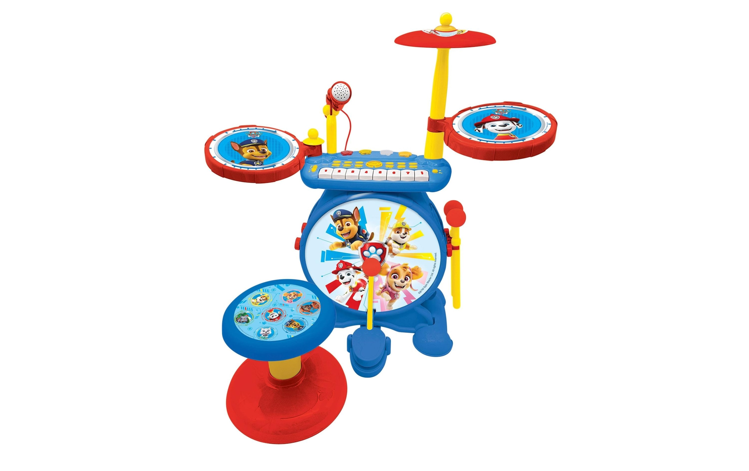 Lexibook® Spielzeug-Musikinstrument »Paw Patrol Elektronisches Schlagzeug«