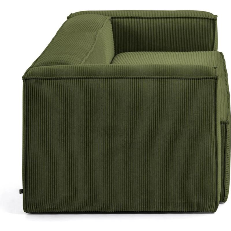 Canapé Blok 2 places vert 210 cm