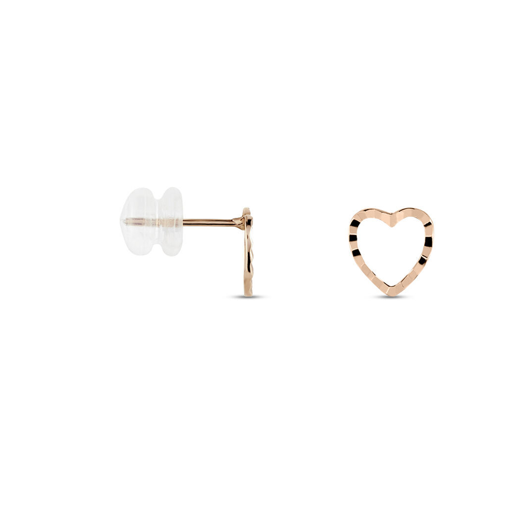 Boucles D'oreilles Puces Or Rose Melltje