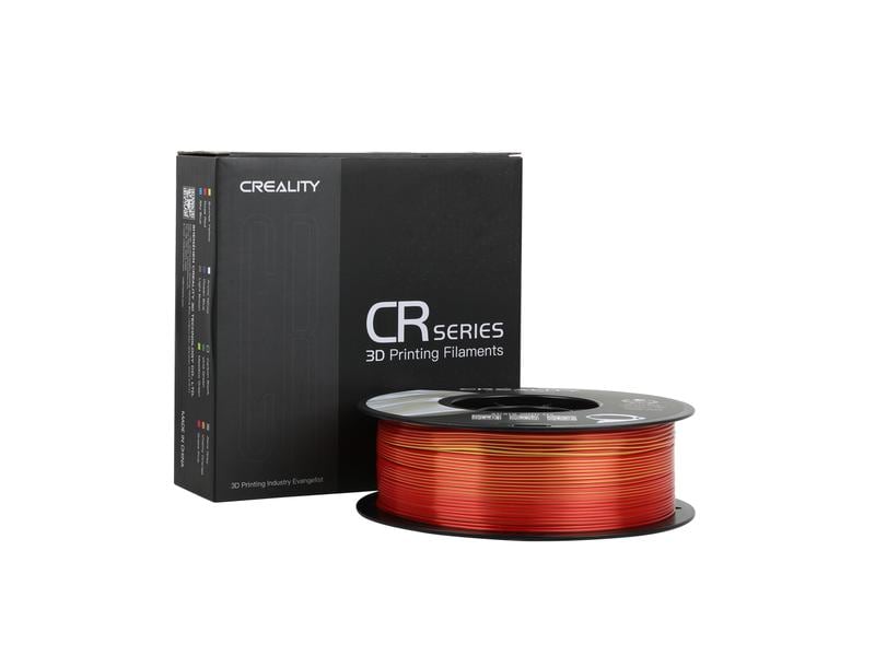Creality Filament PLA Silk Gold/Rot, 1.75 mm, 1 kg Filament für 3D Drucker