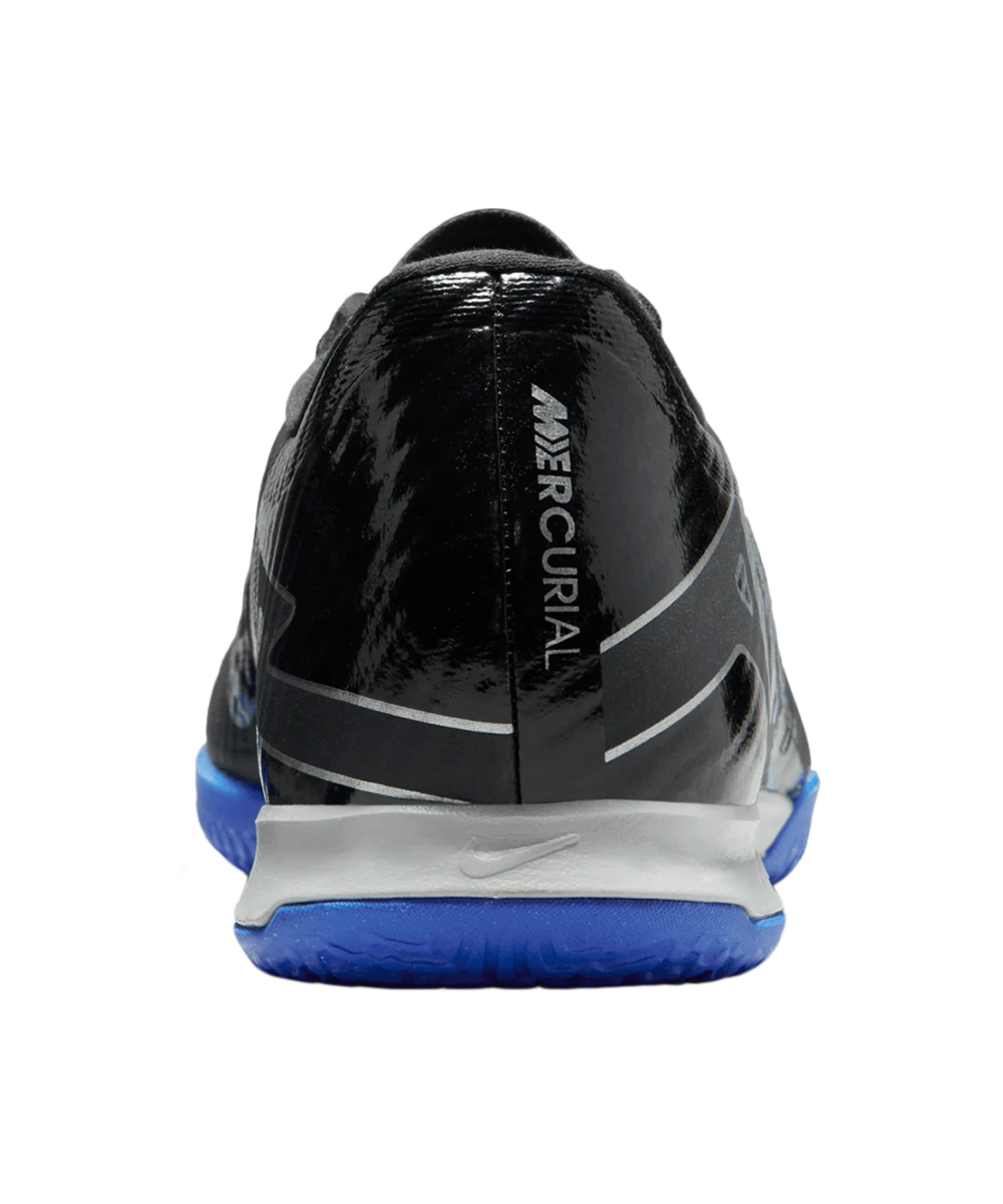 Nike Air Zoom Mercurial Vapor XV Academy IC Halle Shadow Schwarz Silber Blau F040
