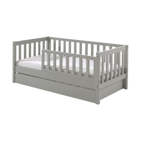 Vipack Toddler Ledikant Verticaal Grijs 70 x 140 Cm