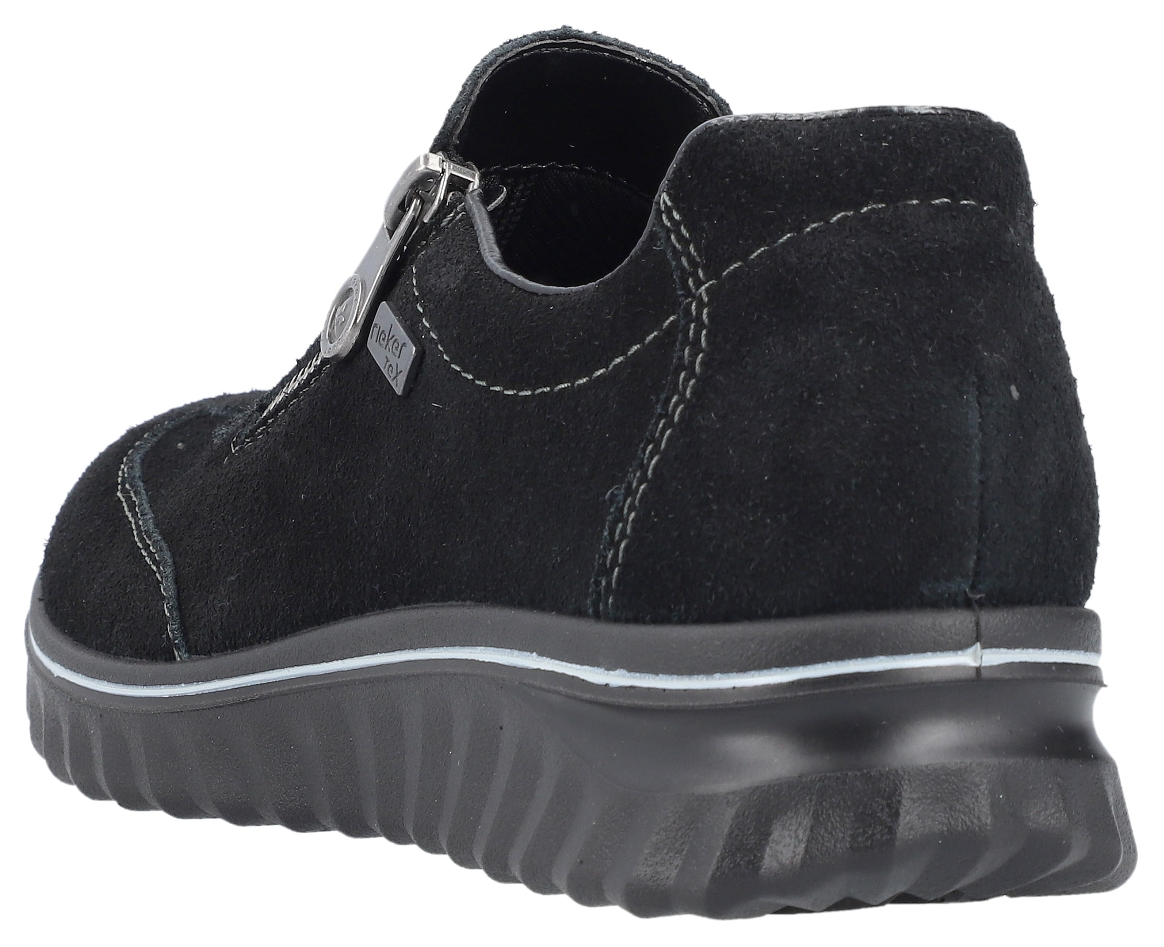 Rieker Slip-On Sneaker  , Freizeitschuh, Halbschuh, Outdoorschuh mit riekerTEX-Membran