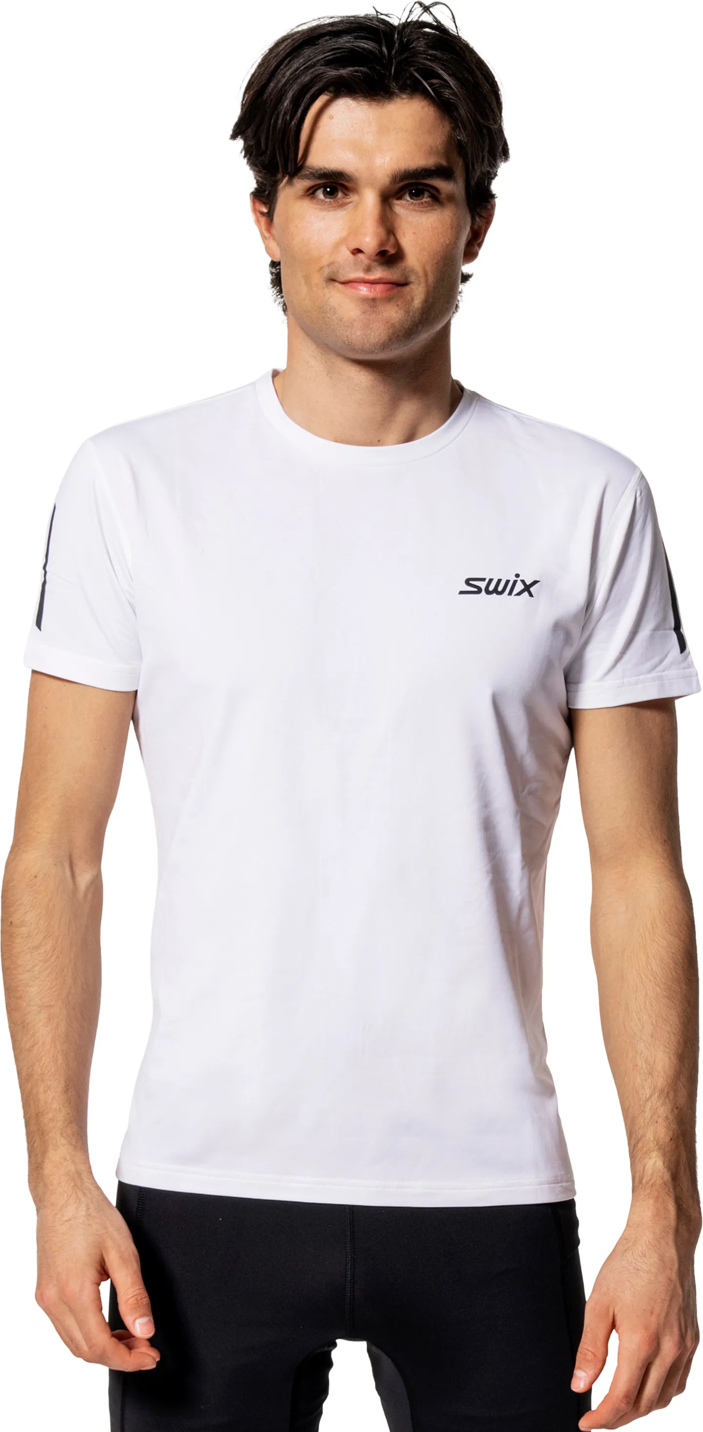 Swix Men's Pace NTS Short Sleeve Baselayer Top Bright White