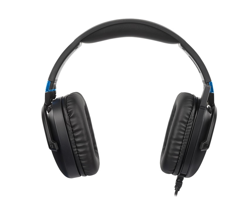 Sades Gaming-Headset »Zpower SA-732 Gaming Headset, schwarz/blau, USB, kabelgebunden« Stereo, Over Ear, PC, PST, XBox, Nintendo Switch, VR, Phone