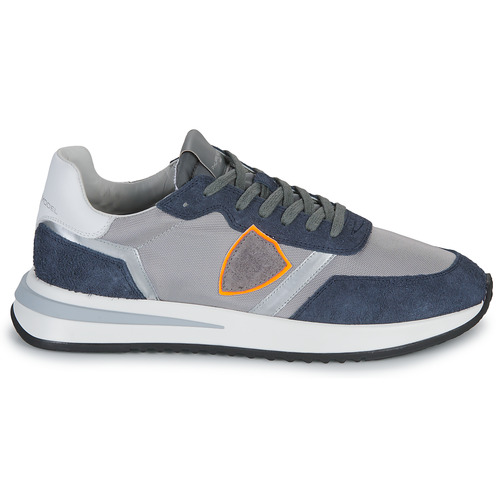 Philippe Model - TROPEZ 2.1 LOW MAN Marino / Gris / Naranja