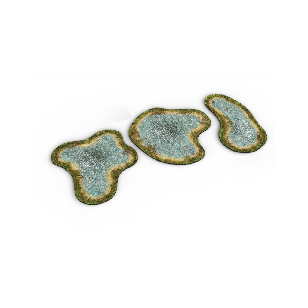Playmats - Foam 2D Terrain - Ponds