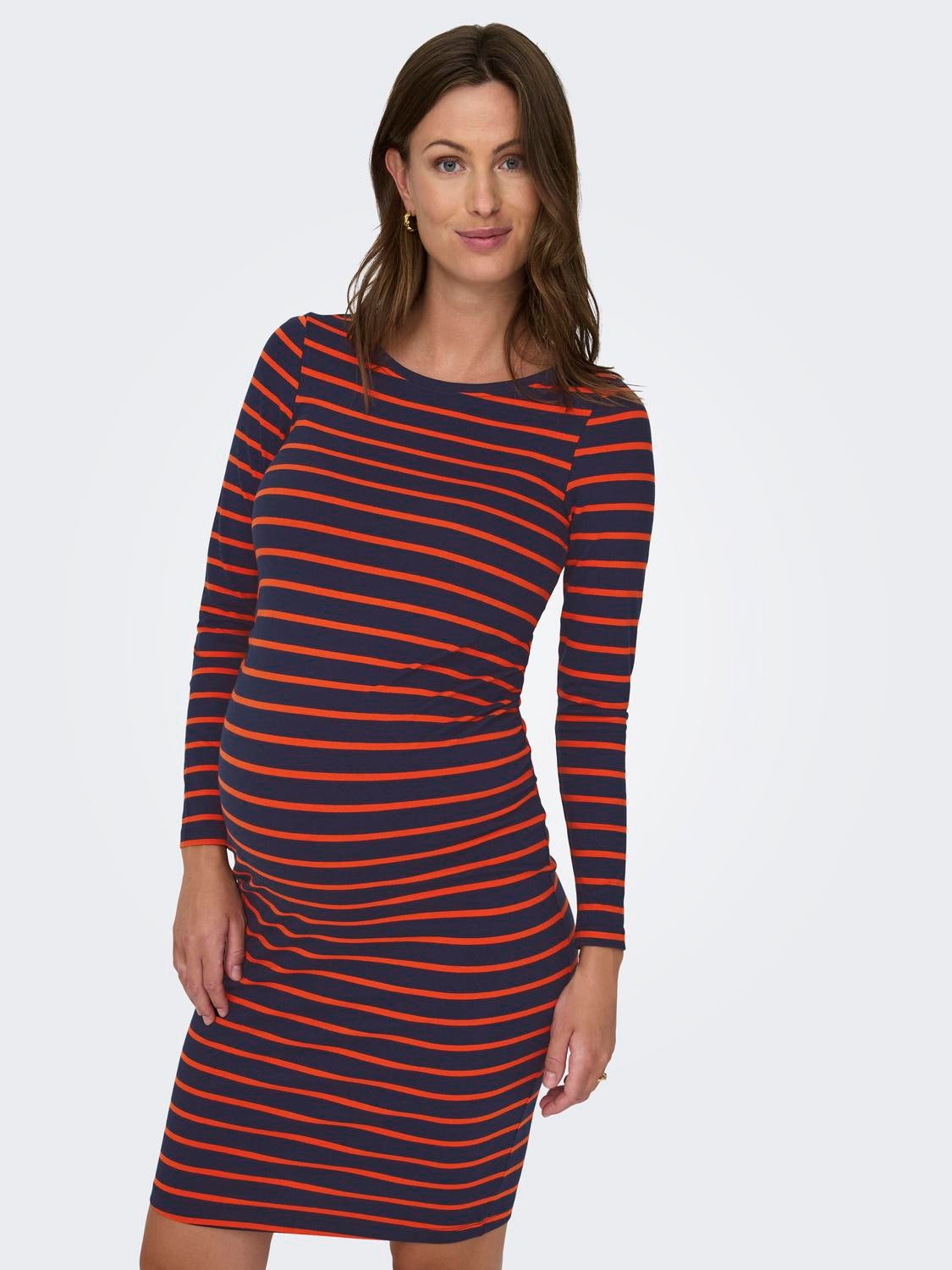 OLMREFFI Midikleid Maritime Blue