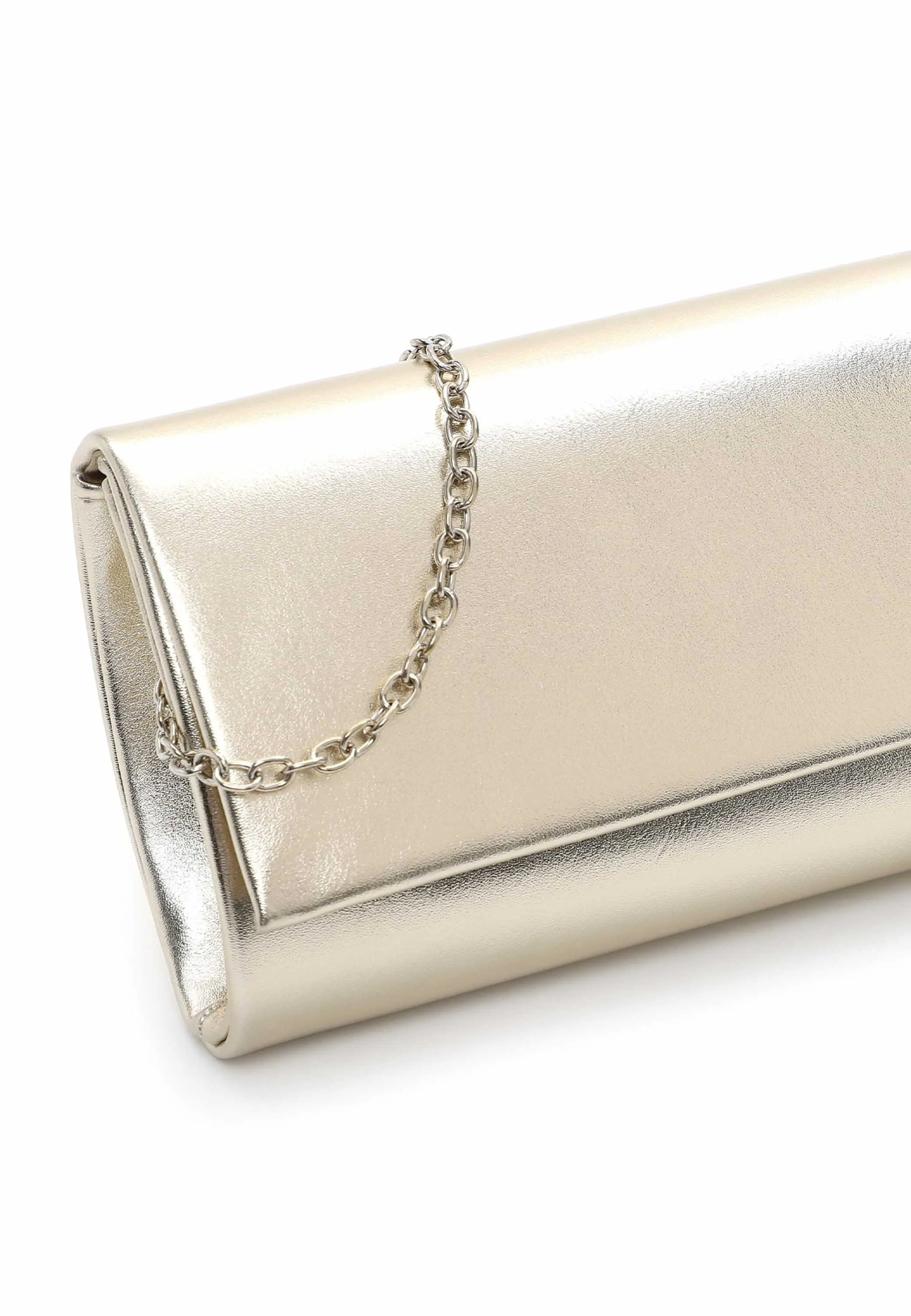 TAMARIS Clutch / Abendtasche Gold Lederimitat