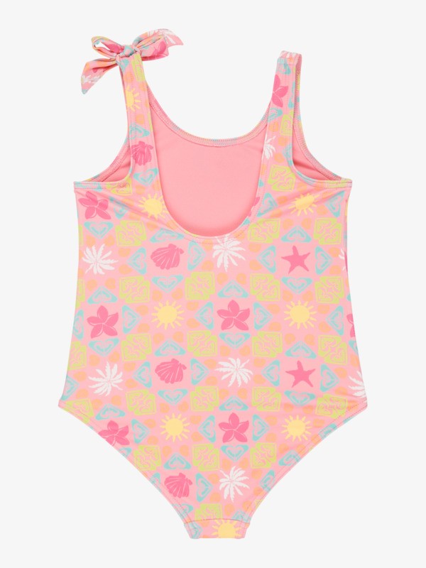 Check One-Piece Maillot de bain une pièce Rose Fille 2-7 ans