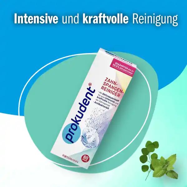 Zahnspangenreiniger Tabletten