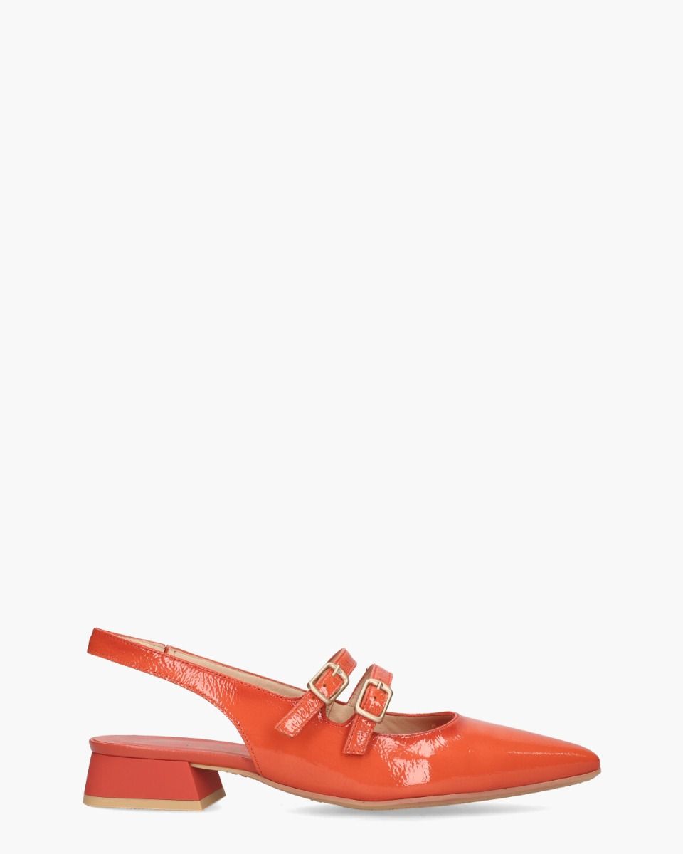 Hispanitas CHV243462 Rood Dames Slinbackloafers