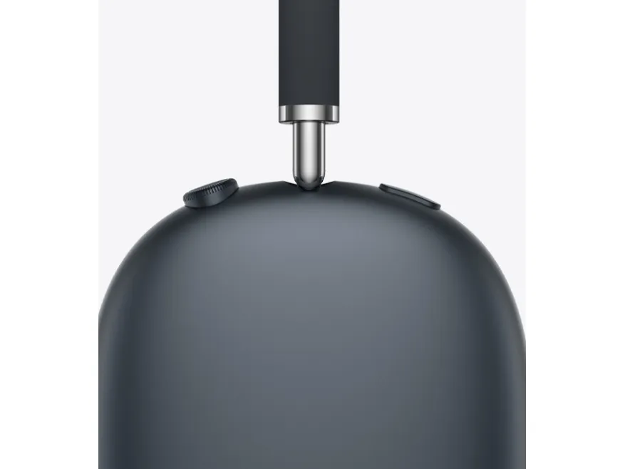 Apple AirPods Max - 2. generation - hovedtelefoner med mik. - fuld størrelse - Bluetooth - trådløs - aktiv støjfjerning - midnat