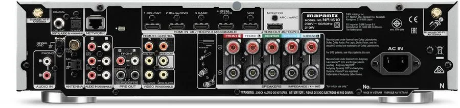 Marantz NR-1510 Silver Gold Amplis home-cinéma
