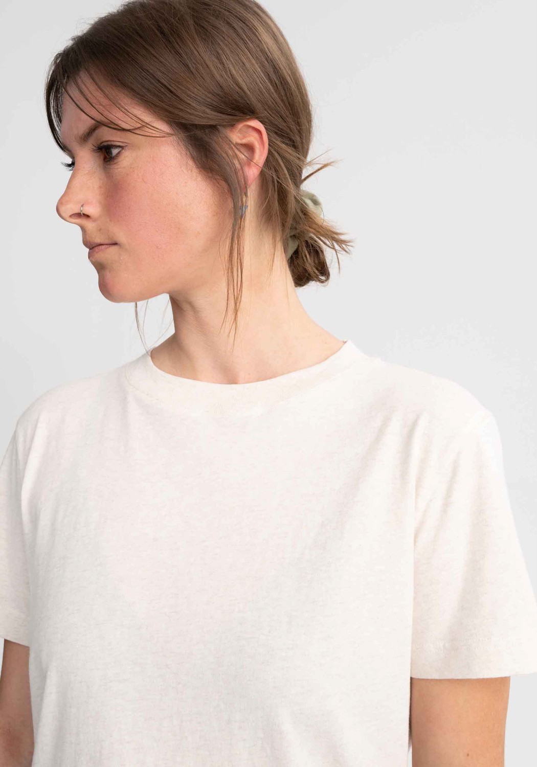Mela T-Shirt Khira Cream Melange