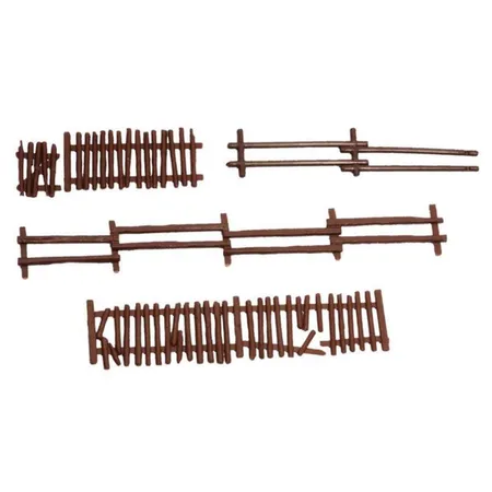 NOCH 43095 - Ländliche Zäune Großpackung, Spur TT