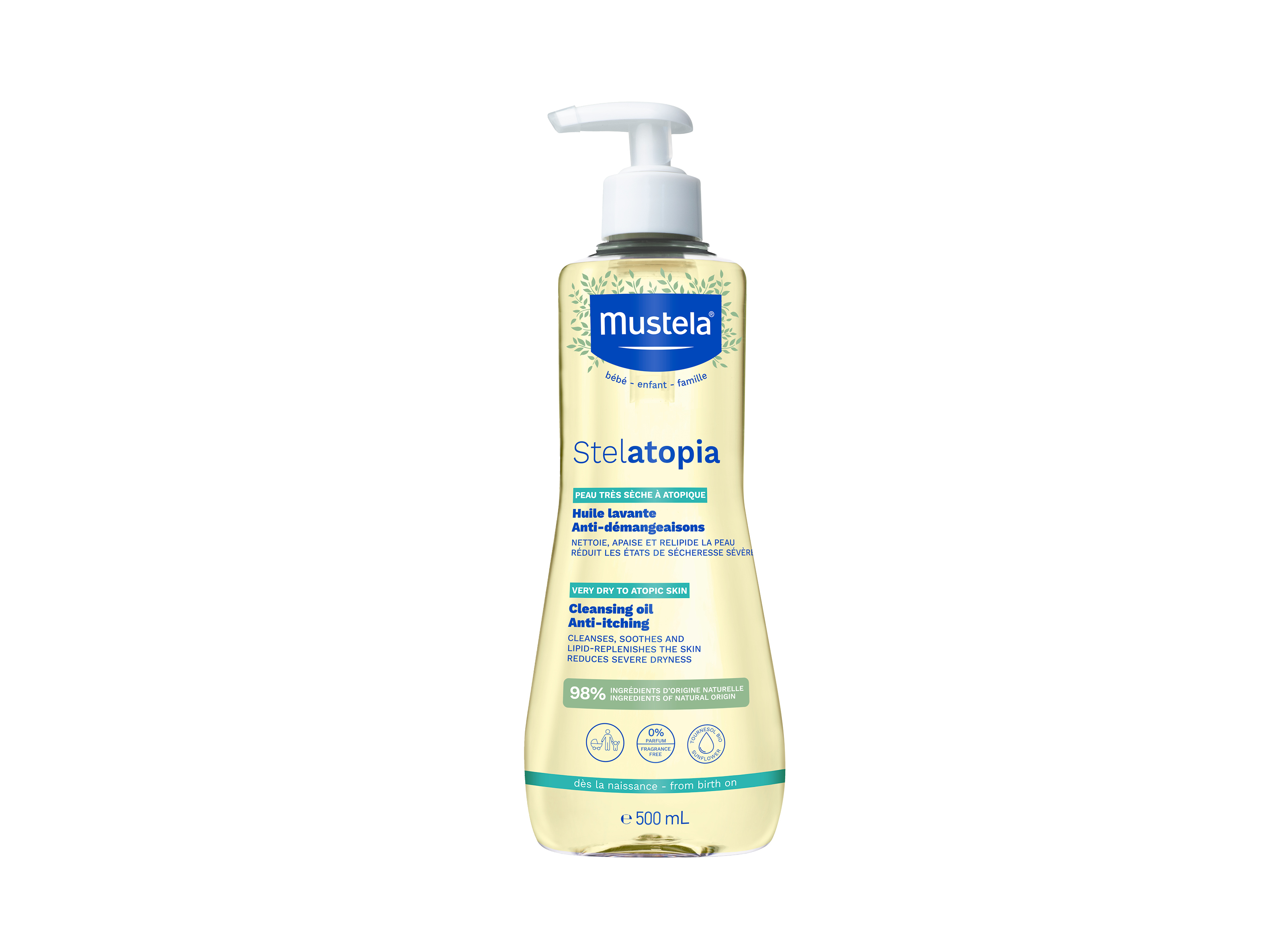 OLEO BANHO MUSTELA STELATOPIA 500ML