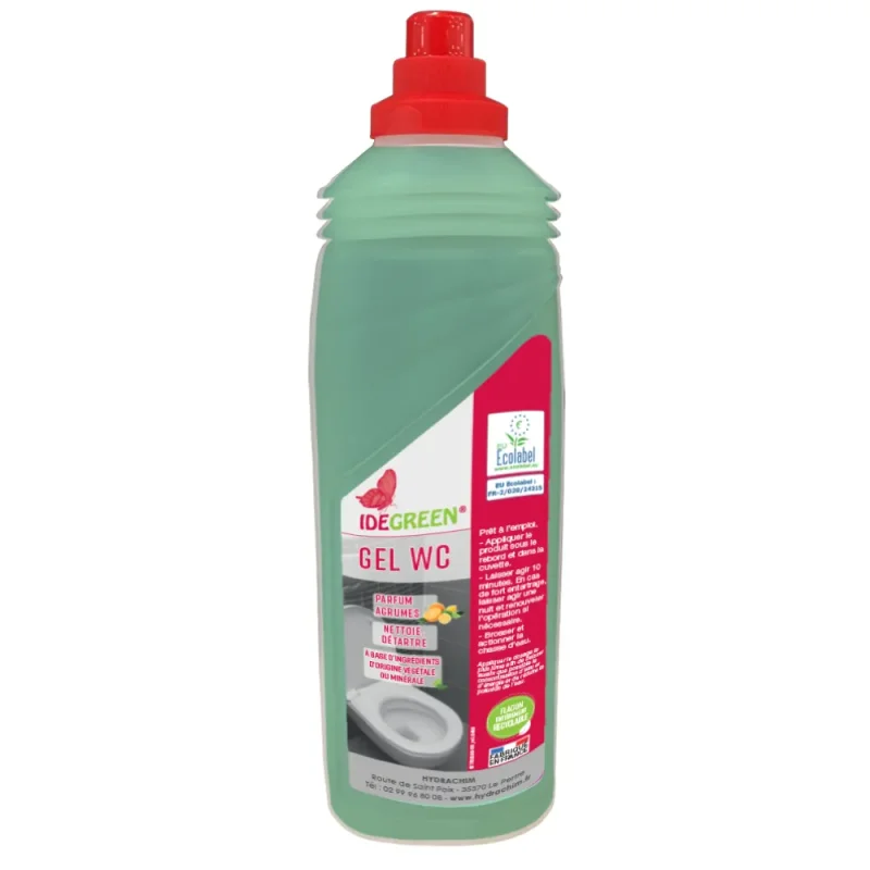 IDEGREEN - Gel WC écologique Ecolabel - 750ml