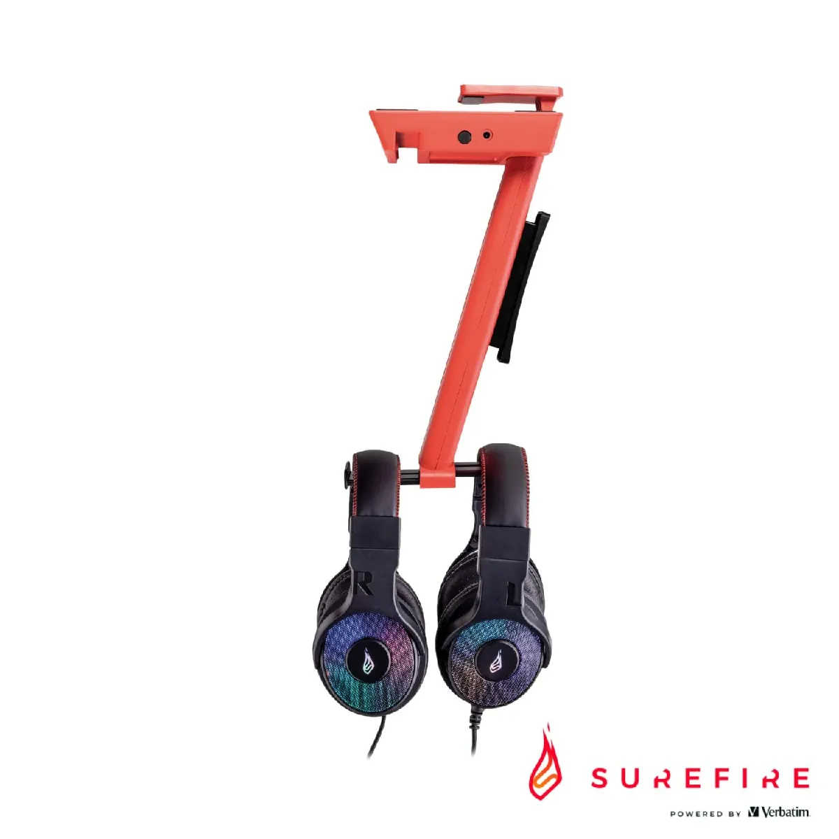 Surefire Verbatim Support Casque N1 RVB Rouge