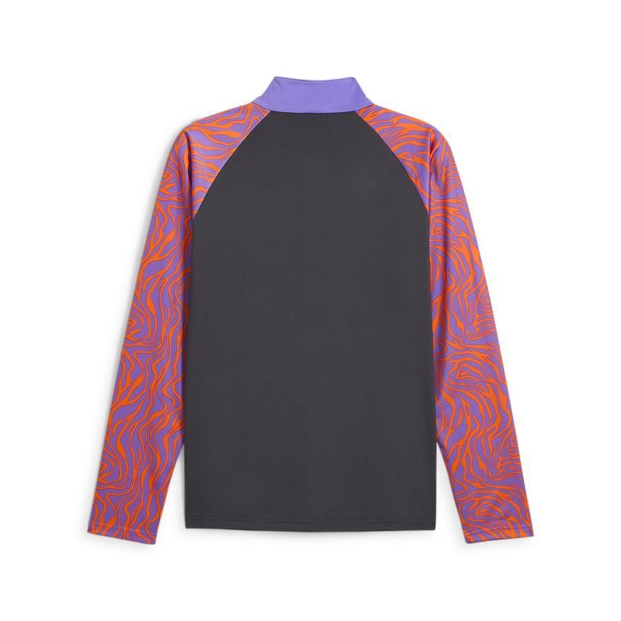 PUMA Maillot d'Entraînement Fermeture Éclair 1/4 Neymar Jr. Creativity - Noir/Violet ÉDITION LIMITÉE
