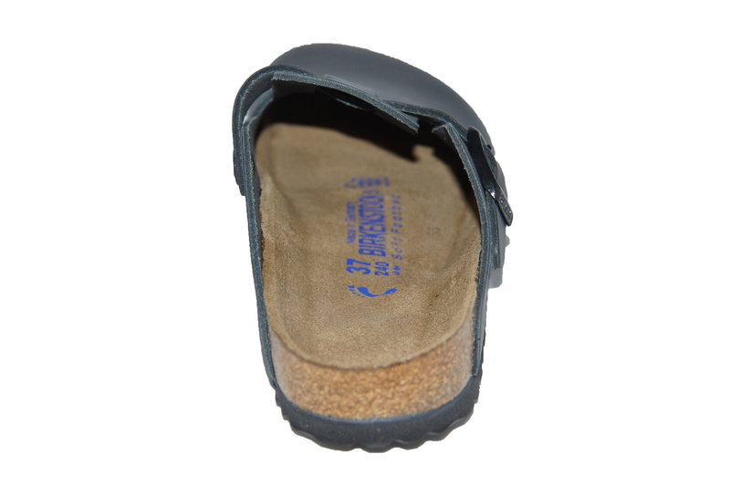 Birkenstock boston synthetisch Zwart