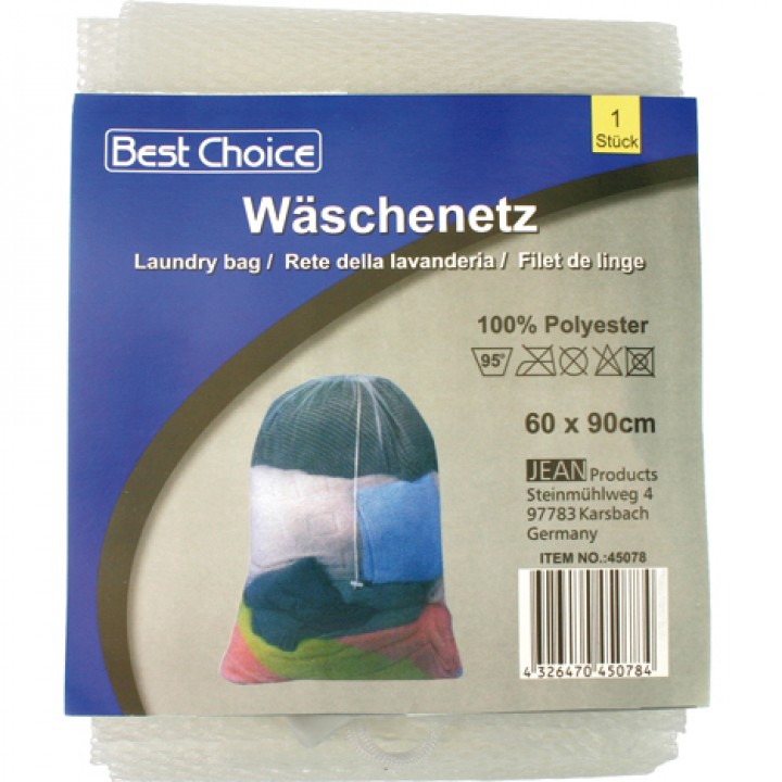 Wäschenetz\/Wäschesack 1er XL 60 x 90cm m. Zugband