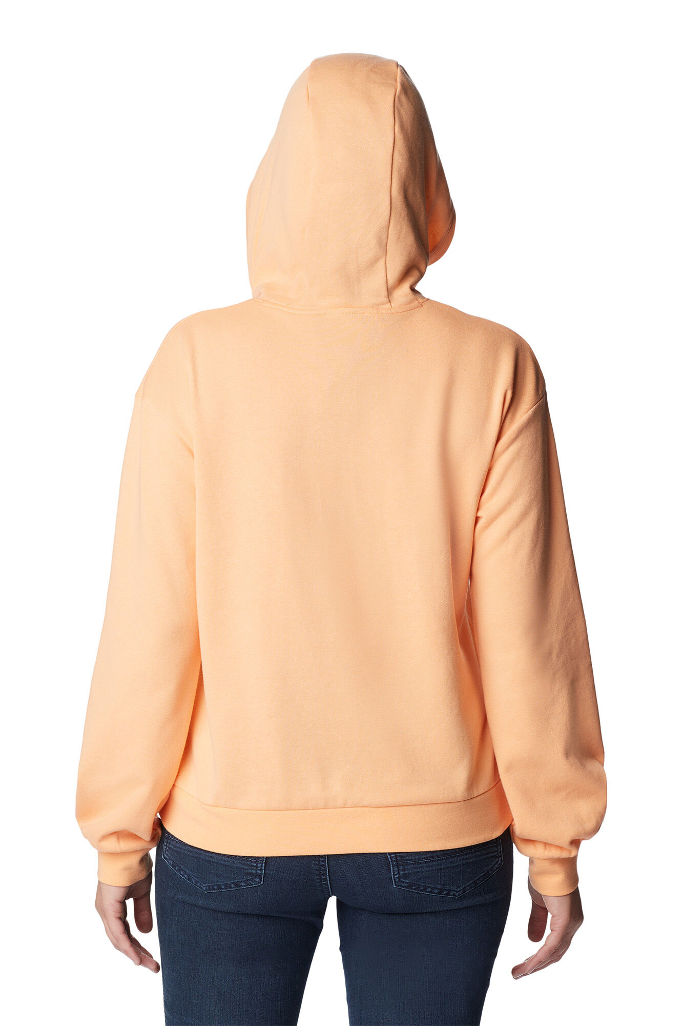 Moletom feminino Columbia Logo™ III French Fleece - Laranja