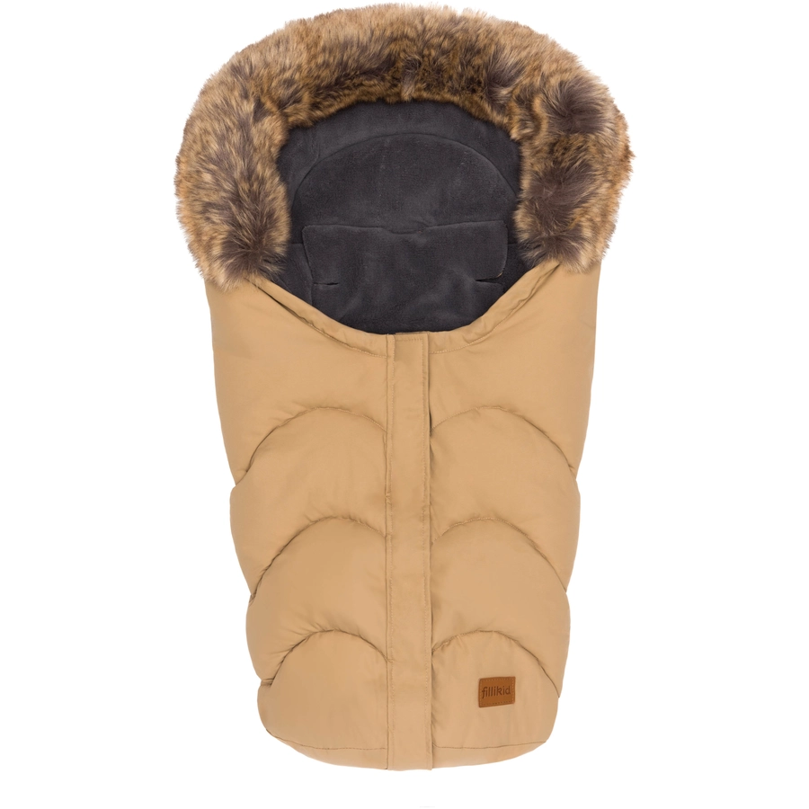 fillikid Winterfußsack Lhotse für Babyschalen Cappuccino