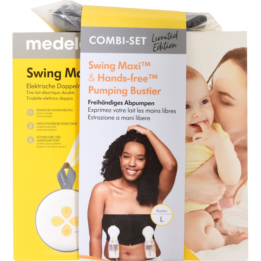 Medela Swing Maxi Pumpe & Hands-free BH M