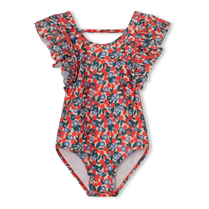 A Monday in Copenhagen Maillot de Bain Juliet Fleur Fibres Recyclées | Rouge