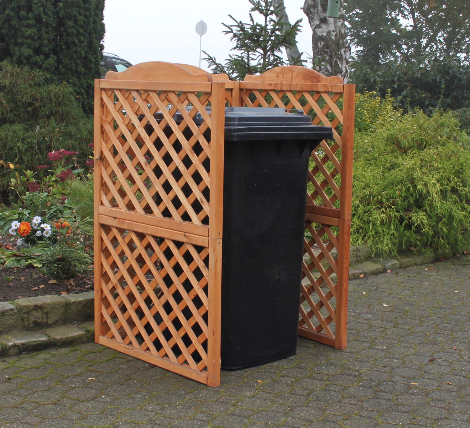 promadino Mülltonnenbox »Rex« Abtrennung,  für 1 x 240 l