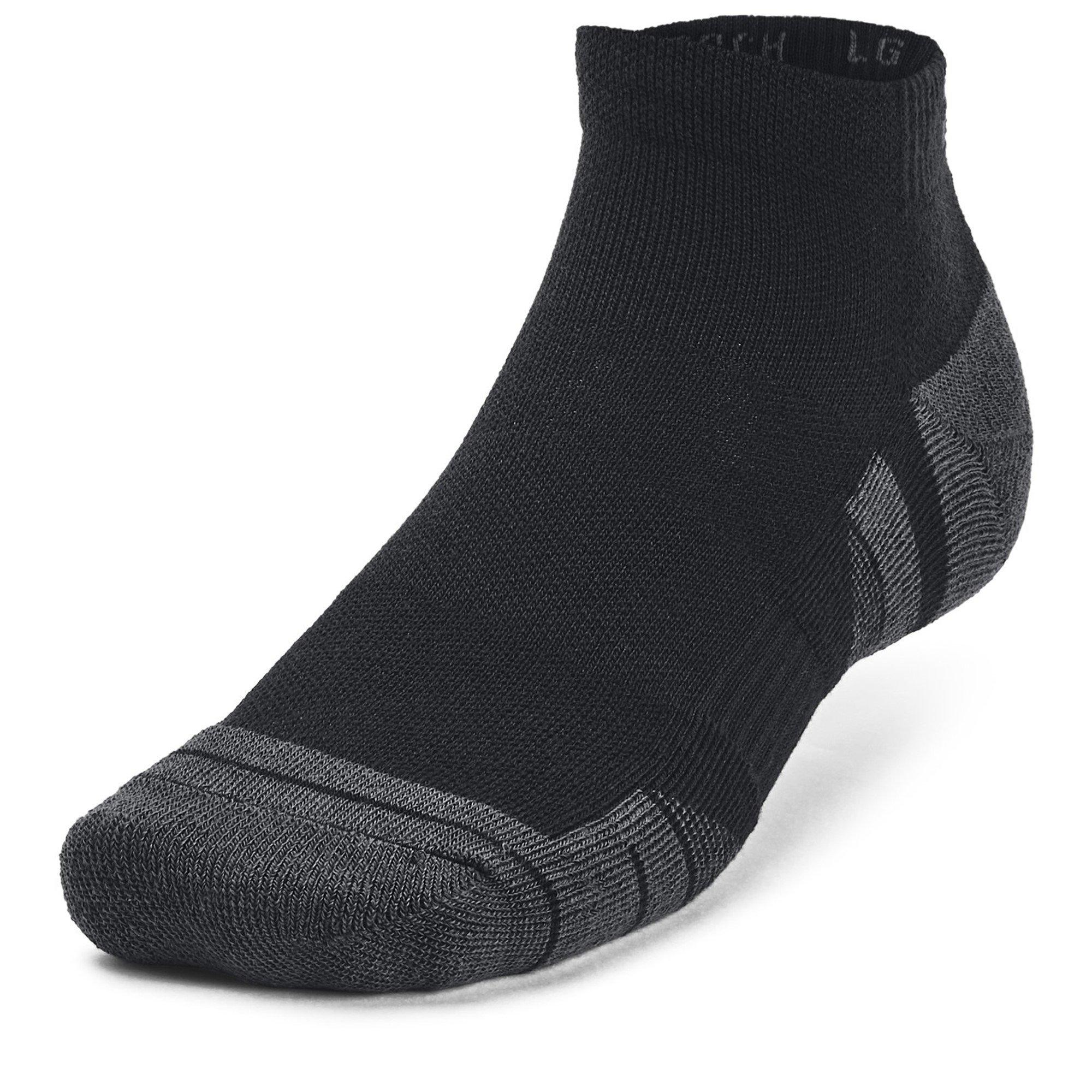Under Armour UA Performance Tech 3 Pack Low Cut Socks Unisex