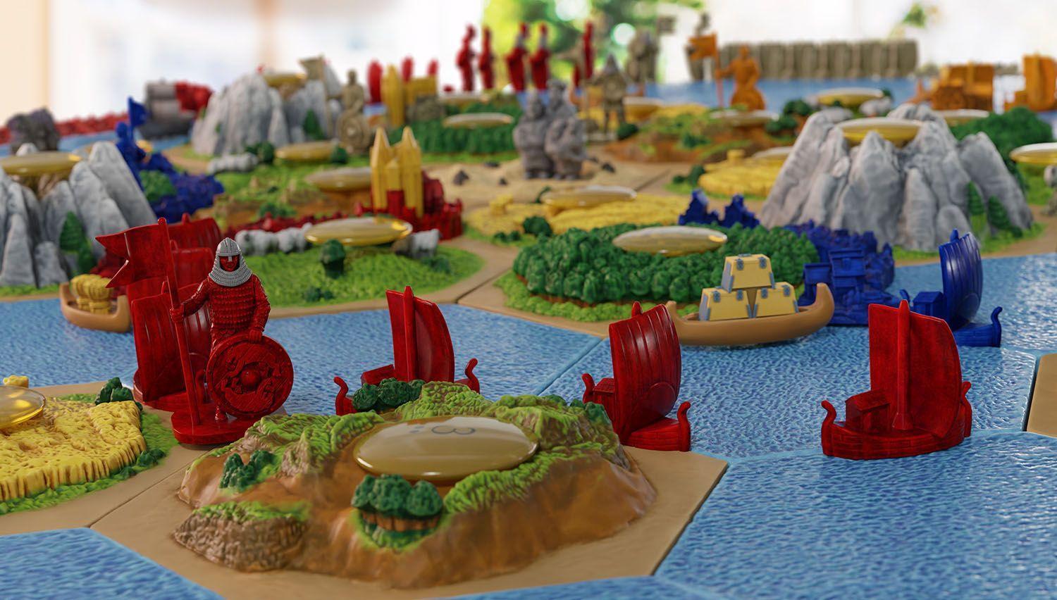 CATAN 3D - Seefahrer + Städte & Ritter
